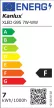 Kanlux 36241 XLED G95 7W-WW LED fényforrás, E27 foglalat, 725lm, 7W teljesítmény, 15000h élettartammal, 220-240V, 2500K ( Kanlux 36241 )