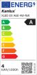 Kanlux 36244 XLED EX A60 4W-NW fényforrás, E27 foglalat, 840lm, 4W teljesítmény, 50000h élettartammal, 220-240V, 4000K (Kanlux 36244)