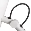 Kanlux 36251 AGZAR E14 W beltéri asztali lámpa fehér színben, E14 foglalat, max 5W teljesítmény, IP20 védettséggel, 220-240V ( Kanlux 36251 )