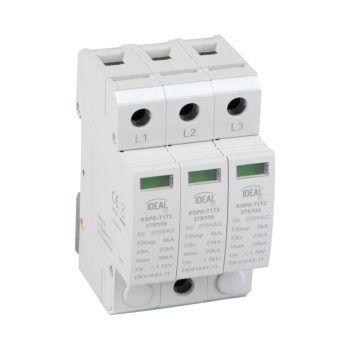   Kanlux 36315 KSPD-T1T2 275/150 3P Túlfeszültség korlátozó, T1+T2 védelemmel, limp:8kA, lmax:50kA, 3P, IP20 védettséggel, 230V (Kanlux 36315)