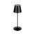 Kanlux 36327 INITA LED CB B beltéri asztali lámpa fekete színben, max 165lm, max 1,2W teljesítmény, 25000h élettartammal, IP54 védettséggel, 3,7V DC 18650 ACCU, 3000K (Kanlux 36327)