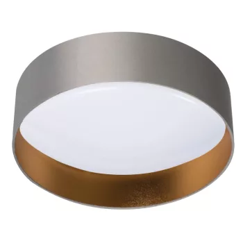   Kanlux 36466 RIFA LED17,5W NW GR/G beltéri kerek mennyezeti lámpatest szürke/arany színben, 1500lm, 17,5W teljesítmény, 25000h élettartammal, IP20 védettséggel, 220-240V, 4000K ( Kanlux 36466 )