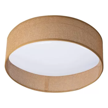   Kanlux 36509 RIFA beltéri mennyezeti / oldalfali lámpatest, barna színben, 1450 lm, 17,5 W teljesítmény, 3000 K, IP20 védettséggel, 25000 h élettartammal, 220–240 V AC ( Kanlux 36509 )