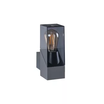   Kanlux 36548 LAVEN EL 25 GR kültéri oldalfali lámpa grafit színben, E27 foglalat, max 10W teljesítmény, IP44 védettség, 220-240V ( Kanlux 36548 )