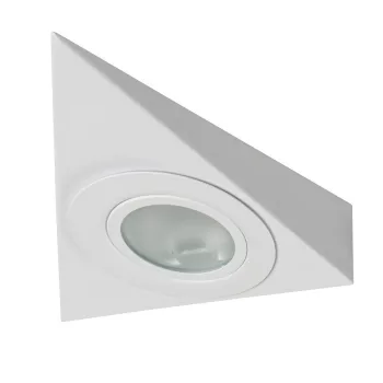   Kanlux 36631 ZEPO LFD-T02-W Bútorvilágító spot lámpatest, fehér színben, max 10W teljesítmény, G4 foglalattal, IP20 védettséggel, 12V (Kanlux 36631)