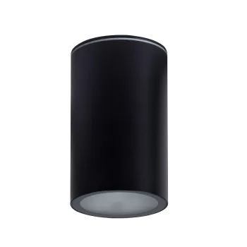   Kanlux 36645 AQILO kültéri mennyezeti lámpatest, fekete színben, E27 foglalattal, max 20 W teljesítményű fényforráshoz, IP65 védettséggel, 220–240 V AC ( Kanlux 36645 )
