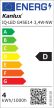 Kanlux 36689 IQ-LED G45E14 3,4W-NW fényforrás, E14 foglalat, 470lm, 3,4W teljesítmény, 25000h élettartammal, 220-240V, 4000K (Kanlux 36689)