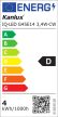 Kanlux 36690 IQ-LED G45E14 3,4W-CW fényforrás, E14 foglalat, 470lm, 3,4W teljesítmény, 25000h élettartammal, 220-240V, 6500K (Kanlux 36690)