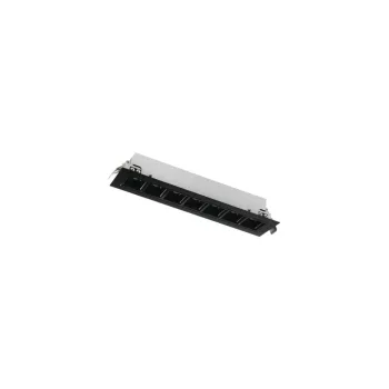   Kanlux 37048 HIERRO HR-SL-WN-B-PT LED lámpatest, 9W teljesítmény, fekete színben, 1050lm, 50000h élettartammal, IP20 védettséggel, 3500K, 220-240V (Kanlux 37048)
