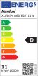 Kanlux 37241 XLEDIM A60 E27 11W-NW fényforrás, E27 foglalat, 1521lm, 11W teljesítmény, 15000h élettartammal, 220-240V, 4000K (Kanlux 37241)