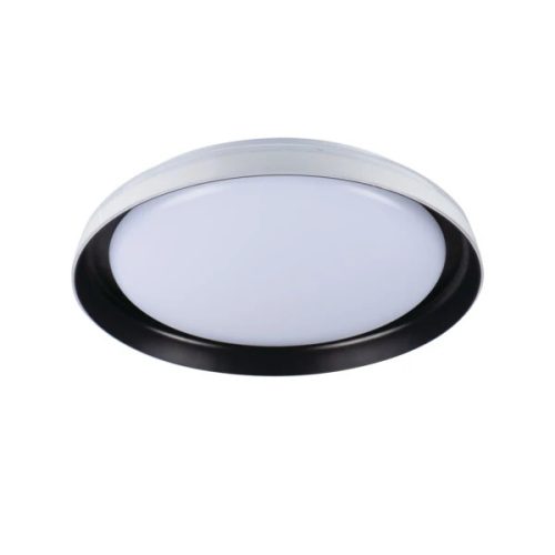 Kanlux 37319 NIFU LED17,8W NW W/B W/B Mennyezeti LED lámpa, 17,8W teljesítménnyel, fehér / fekete színben, 1280lm, IP20 védettséggel, 25000h élettartammal, 4000K, 220-240V (Kanlux 37319)