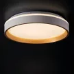Kanlux 37328 SOLN beltéri mennyezeti / oldalfali lámpatest, fehér / arany színben, 945 lm, max 17,5 W teljesítmény, 4000 K, IP20 védettséggel, 25000 h élettartammal, 220–240 V ( Kanlux 37328 )
