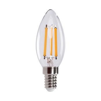   Kanlux 37340 XLEDEX C35E14 3,8W-WW fényforrás, E14 foglalat, 806lm, 3,8W teljesítmény, 50000h élettartammal, 220-240V AC, 2700K (Kanlux 37340)