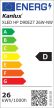 Kanlux 37346 XLED HP D90E27 26W-NW fényforrás, E27 foglalat, 4000lm, 26W teljesítmény, 25000h élettartammal, 220-240V, 4000K (Kanlux 37346)