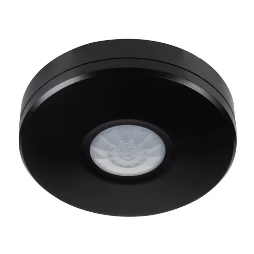 Kanlux 37377 ZONA MINI WT-B kültéri mennyezeti mozgásérzékelő, 360° érzékelési szög, 3-2000 Lux beállítható megvilágítás, 10mp-30p beállítható időkésleltetés, IP65/20, fekete (Kanlux 37377)
