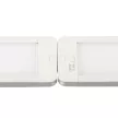 Kanlux 38120 DAXA-M-IR 9W Bútorvilágító LED lámpatest, fehér színben, 1200lm, 9W teljesítmény, IP20 védettséggel, 24V (Kanlux 38120)