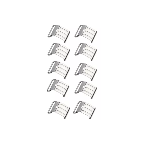 Kanlux 38145 CL-MAH PRO-INOX 1,2m klipsz MAH PRO por -és páramentes lámpatesthez, 10 db/csomag (Kanlux 38145)