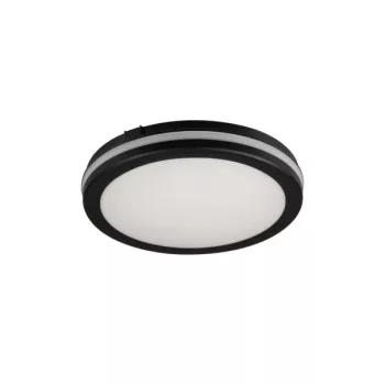   Kanlux 38381 BENO ECO 12W CCT O B Mennyezeti LED lámpa, 12W teljesítménnyel, fekete színben, 1050/1150/1100lm, IP65 védettséggel, 30000h élettartammal, 3000/4000/6500K, 220-240V (Kanlux 38381)