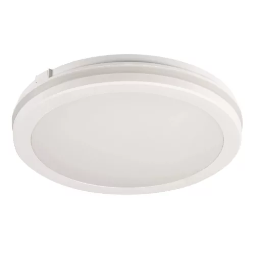 Kanlux 38386 BENO ECO 40W CCT O W kerek kültéri mennyezeti/oldalfali LED lámpatest fehér színben, 4050 (WW) / 4600 (NW) / 4450 (CW)lm, 40W, 30000h, IP65, 220-240V AC, 3000/4000/6500K (Kanlux 38386)