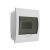 Kanlux 3842 DB108F 1X8P/FMD DB1 műanyag kiselosztó, 8 modul, 1 sor, IP40, szürke színű ajtóval, süllyesztett (Kanlux 3842)