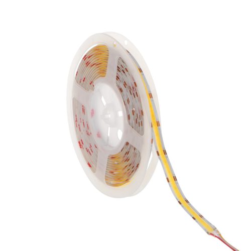 Kanlux 38437 LCOB 14W/M 24IP00-CCT LED szalag beltéri 14W/m teljesítménnyel, 560lm, 2700K-6500K változtatható színhőmérséklettel, 24V DC, 10mm széles - 5fm/db