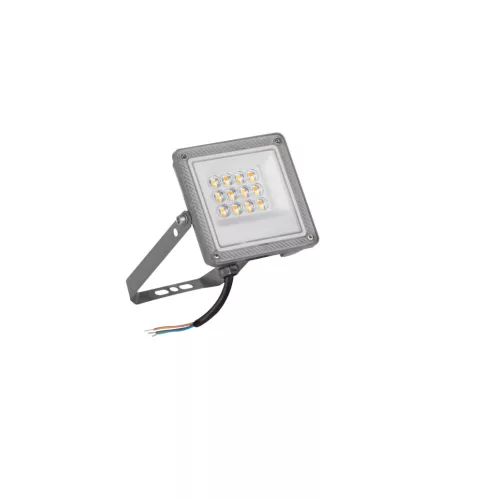 Kanlux 38490 ACETE 10W CCT GR kültéri LED reflektor szürke színben, 860 / 1080 / 970lm, 10W teljesítmény, 25000h élettartammal, IP65 védettséggel, 220-240V AC, 3000/4000/6500K (Kanlux 38490)