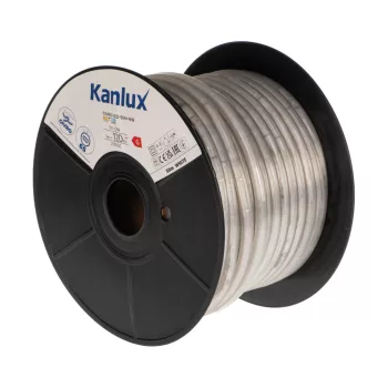   Kanlux 38577 GIVRO LED 50M-NW kültéri világító cső(fényszalag) 2W/m teljesítménnyel, 120lm/m, 4000K színhőmérséklet, 210V DC, IP65, 15000h, 13mm átmérő - 50fm/db (Kanlux 38577)