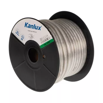   Kanlux 38586 GIVRO LED 50M-GR kültéri világító cső(fényszalag) 2W/m teljesítménnyel, 29lm/m, zöld színhőmérséklet, 210V DC, IP65, 15000h, 13mm átmérő - 50fm/db (Kanlux 38586)