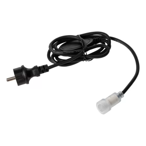 Kanlux 38590 GIVRO - PR SET tápkábel GIVRO világító csőhöz(fényszalaghoz), 1,5m vezeték, max 200W teljesítmény, 230V AC/ 210V DC (Kanlux 38590)