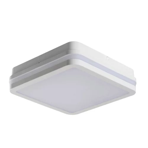 Kanlux 38776 BENO 12-18W CCT-L W szögletes kültéri mennyezeti/oldalfali LED lámpatest fehér színben, max 1840 / 2000 / 1980lm, 12 / 18W, 50000h, IP65, 220-240V AC, 3000/3500/4000K (Kanlux 38776)