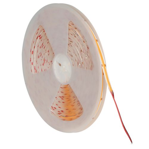 Kanlux 38917 LCOBL 7,5W/M24IP00-WW LED szalag beltéri, 7,5W/m teljesítménnyel, 640lm/m, 3000K színhőmérséklettel, 24V DC, IP00, 8mm széles - 20fm/db (Kanlux 38917)