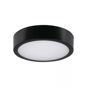   Kanlux 39022 DABER 8-13W CCT B kerek kültéri mennyezeti/oldalfali LED lámpatest fekete színben, max 1420 / 1430 / 1490lm, 8 / 13W, 50000h, IP66, 220-240V AC, 3000/3500/4000K (Kanlux 39022)