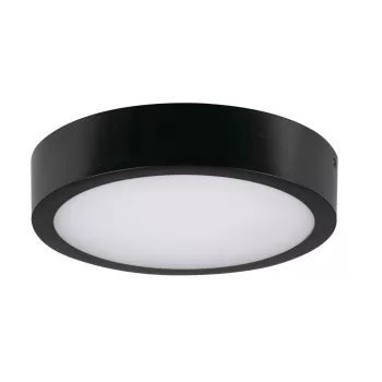   Kanlux 39026 DABER 12-20W CCT B kerek kültéri mennyezeti/oldalfali LED lámpatest fekete színben, max 2450 / 2480 / 2560lm, 12 / 20W, 50000h, IP66, 220-240V AC, 3000/3500/4000K (Kanlux 39026)