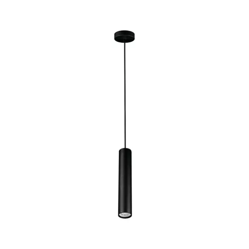 Kanlux 39040 PHLOX C GU10 B kerek beltéri mennyezeti lámpatest fekete színben, GU10 foglalattal, max 10W teljesítmény, IP20 védettséggel, 220-240V AC (Kanlux 39040)