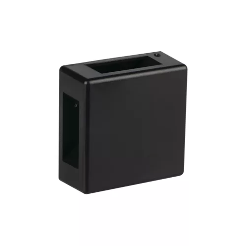 Kanlux 39182 REFAZI EL 6W-F-B szögletes kültéri oldalfali lámpatest fekete színben, 180lm, 6W teljesítmény, 25000h élettartammal, IP54 védettséggel, 4000K, 220-240V AC (Kanlux 39182)