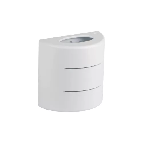 Kanlux 39183 REFAZI EL 6W-A-O-W kerek kültéri oldalfali lámpatest fehér színben, 150lm, 6W teljesítmény, 25000h élettartammal, IP54 védettséggel, 4000K, 220-240V AC (Kanlux 39183)