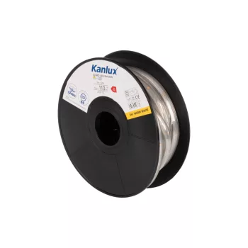   Kanlux 39190 GIVRO LED 5M-WW kültéri világító cső(fényszalag) 2W/m teljesítménnyel, 110lm/m, 3000K színhőmérséklet, 210V DC, IP65, 15000h, 13mm átmérő - 5fm/db (Kanlux 39190)