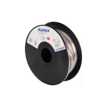   Kanlux 39192 GIVRO LED 5M-CW kültéri világító cső(fényszalag) 2W/m teljesítménnyel, 120lm/m, 6500K színhőmérséklet, 210V DC, IP65, 15000h, 13mm átmérő - 5fm/db (Kanlux 39192)