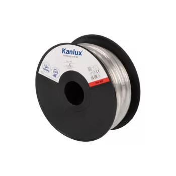   Kanlux 39197 GIVRO LED 10M-RE kültéri világító cső(fényszalag) 2W/m teljesítménnyel, 6lm/m, piros színhőmérséklet, 210V DC, IP65, 15000h, 13mm átmérő - 10fm/db (Kanlux 39197)