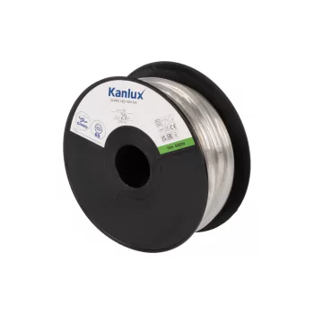   Kanlux 39198 GIVRO LED 10M-GR kültéri világító cső(fényszalag) 2W/m teljesítménnyel, 29lm/m, zöld színhőmérséklet, 210V DC, IP65, 15000h, 13mm átmérő - 10fm/db (Kanlux 39198)