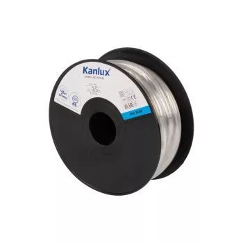   Kanlux 39199 GIVRO LED 10M-BL kültéri világító cső(fényszalag) 2W/m teljesítménnyel, 9,5lm/m, kék színhőmérséklet, 210V DC, IP65, 15000h, 13mm átmérő - 10fm/db (Kanlux 39199)