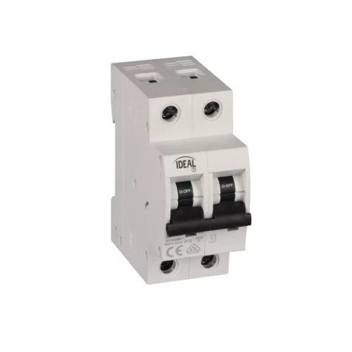 Kanlux 39330 KMB10 kismegszakító, 10 A, B karakterisztika, 2 modul, IP20 védettséggel, 230/400 V AC ( Kanlux 39330 )