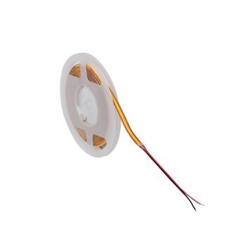   Kanlux 39434 LCOBFC 12W/M12IP65-WW LED szalag beltéri, 12W/m teljesítménnyel, 1020lm/m, 3000K színhőmérséklettel, 12V DC, IP65, 8mm széles - 5fm/db (Kanlux 39434)