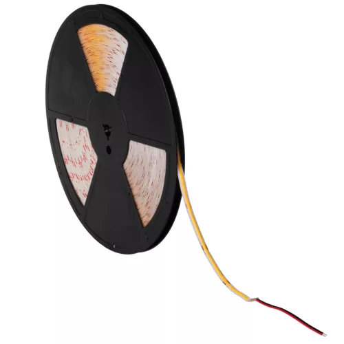 Kanlux 39772 LCOBB 8W/M 12 IP65-CW LED szalag beltéri, 8W/m teljesítménnyel, 760lm/m, 6500K színhőmérséklettel, 12V DC, IP65, 8.2mm széles - 25fm/db (Kanlux 39772)