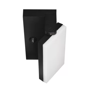   Kanlux 45819xERTO kültéri kerti lámpatest, mozgásérzékelővel, fekete színben, 1800 lm, 20 W teljesítmény, 3000/4000/6500 K (választható), IP44 védettséggel, 25000 h élettartammal ( Kanlux 45819 )