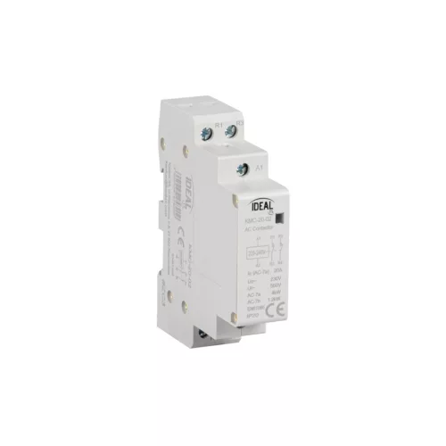 Kanlux 45820 KMC moduláris mágneskapcsoló, 20 A, 2 nyitó érintkező, 230 V AC vezérlőfeszültség, 1 modul, IP20 védettséggel, 230 V AC ( Kanlux 45820 )