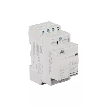   Kanlux 45826 KMC moduláris mágneskapcsoló, 20 A, 2 záró és 2 nyitó érintkező, 230 V AC vezérlőfeszültség, 2 modul, IP20 védettséggel, 230 V AC ( Kanlux 45826 )