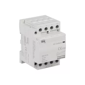   Kanlux 45829 KMC moduláris mágneskapcsoló, 40 A, 4 nyitó érintkező, 230 V AC vezérlőfeszültség, 2 modul, IP20 védettséggel, 230 V AC ( Kanlux 45829 )