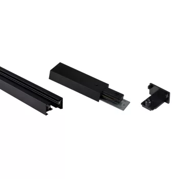   Kanlux 45882 TEAR 1F SET 1M-B sínszett, fekete színben, 1 m hosszú, 10 A, IP20 védettséggel, 220–240 V AC ( Kanlux 45882 )