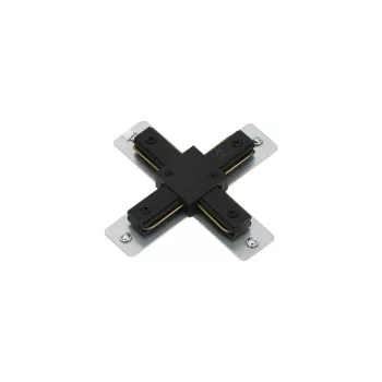   Kanlux 45904 TEAR 1F CON-X B csatlakozó, fekete színben, 135 mm hosszú, műanyag kivitel, 10 A, IP20 védettséggel, 220–240 V AC ( Kanlux 45904 )